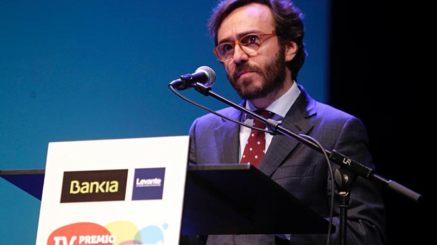 Aitor Moll, en los IV Premios talento joven celebrados en enero en València.