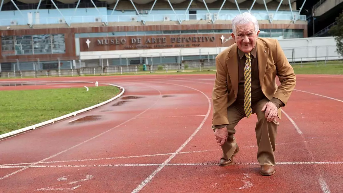 Carlos Pérez Alonso 'tragamillas', el mejor atleta vigués y gallego de todos los tiempos