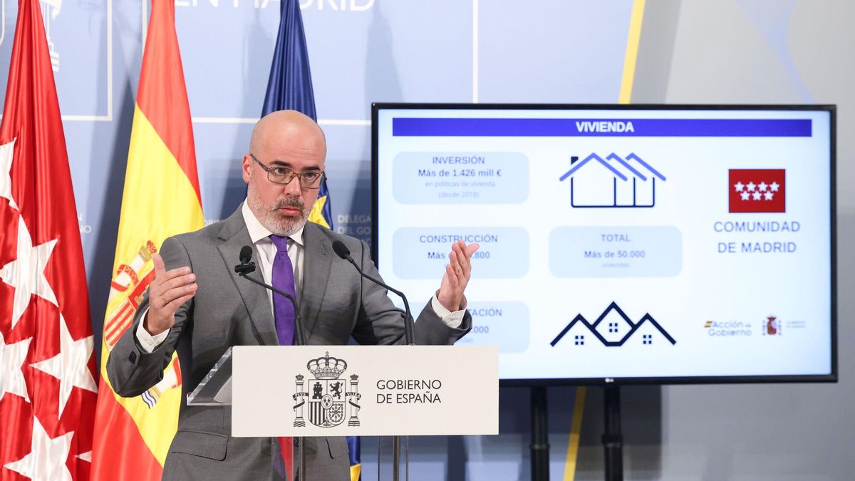 El delegado del Gobierno en la Comunidad de Madrid, Francisco Martín.