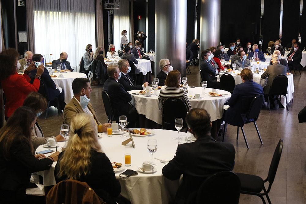 El presidente de CECO, Antonio Díaz, en los desayunos de Diario CÓRDOBA