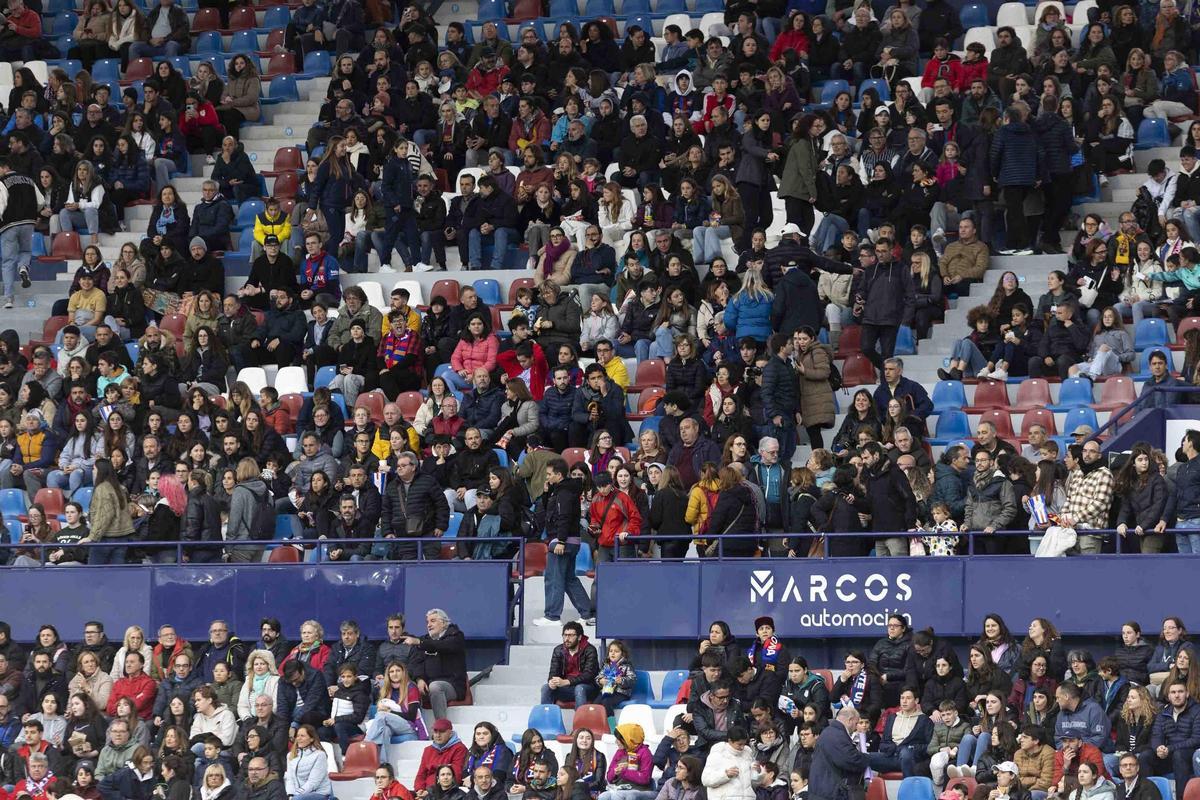 Partido Levante femenino- Barcelona