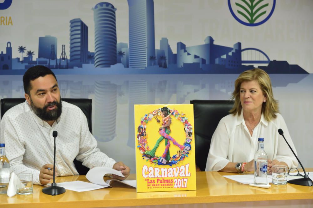 Presentación del cartel del Carnaval de Las Palmas de Gran Canaria 2017