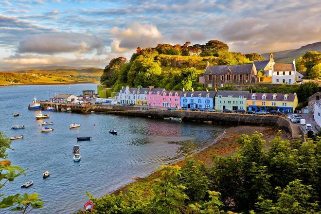 Portree, Isla de Skye, redes sociales, pueblos bonitos