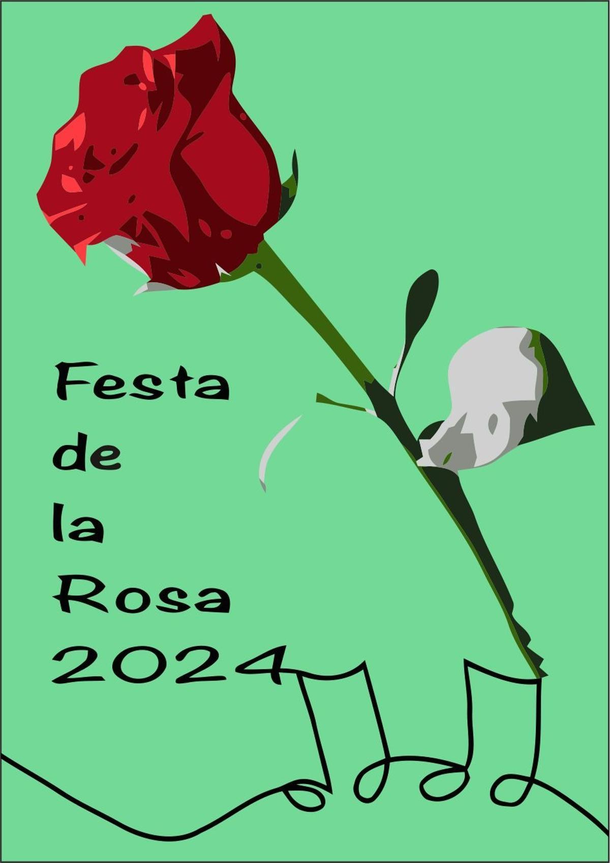 Pin de la Festa de la Rosa.