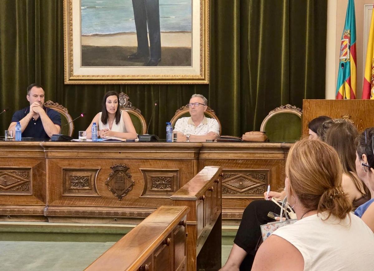 Reunión del Consell Escolar Municipal.