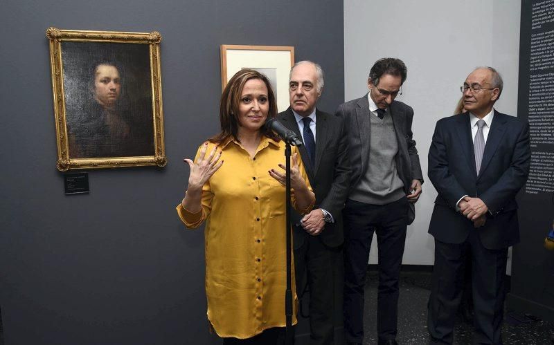 Presentación del primer autorretrato de Goya en su exposición con Buñuel en Madrid