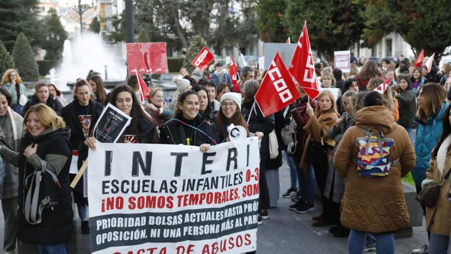 El impacto de la huelga de las escuelinas en Asturias: 38 educadoras se suman al paro, dejando los centros a medio gas a las puertas de la Navidad