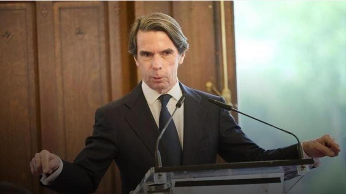 José María Aznar, presidente del Gobierno entre 1996 y 2004.