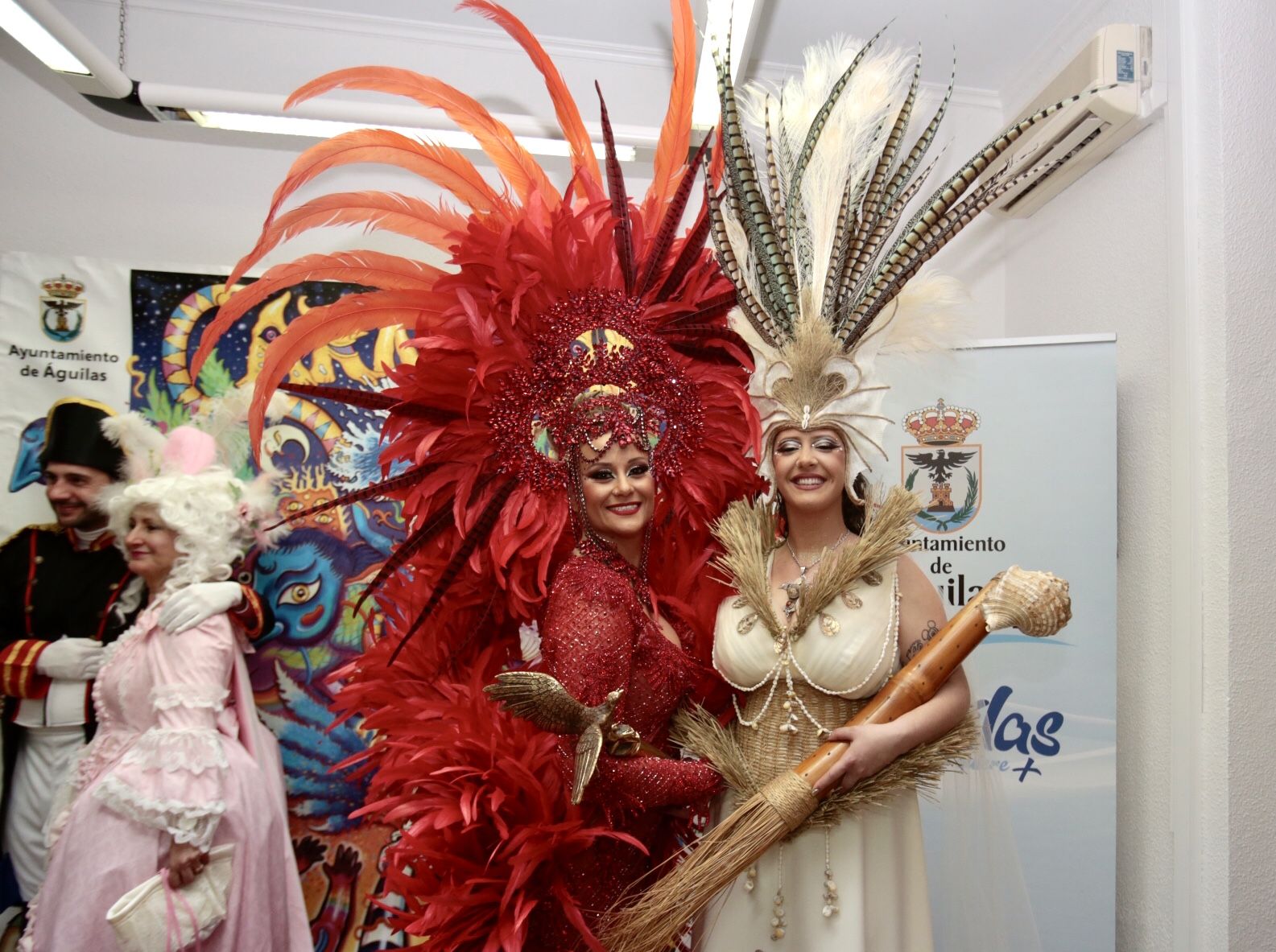 Batalla de Don Carnal y Doña Cuaresma, y pregón del Carnaval de Águilas en fotos