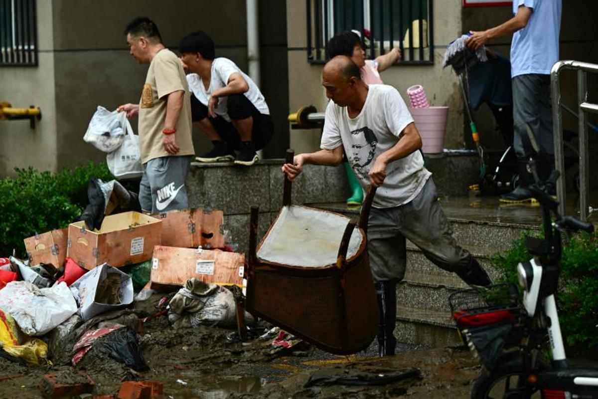 Inundaciones en la China