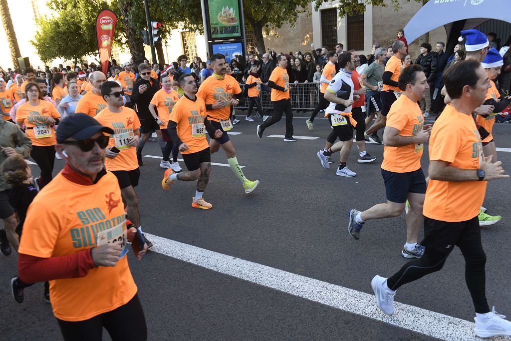 La San Silvestre 2025 en Murcia, en fotografías