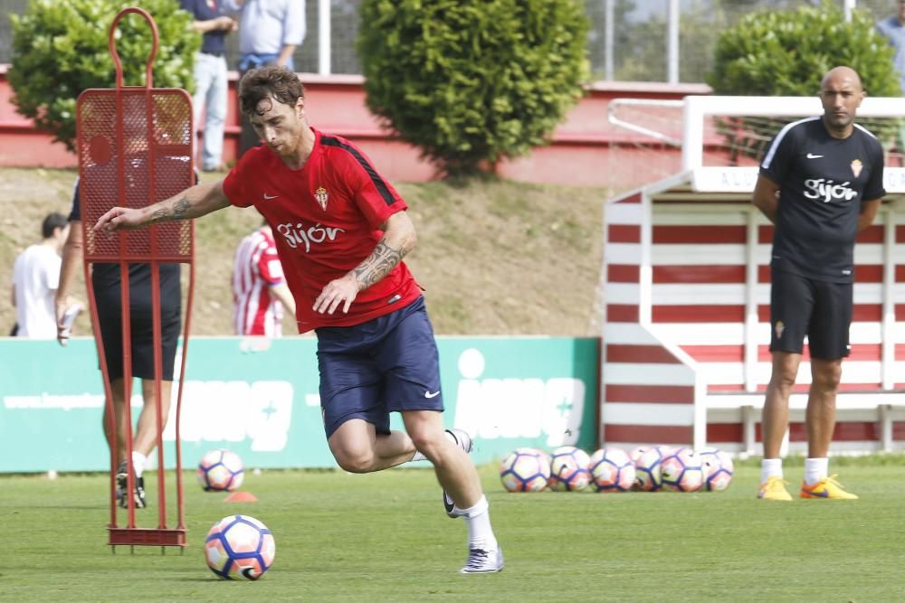 El Sporting presenta a Amorebieta