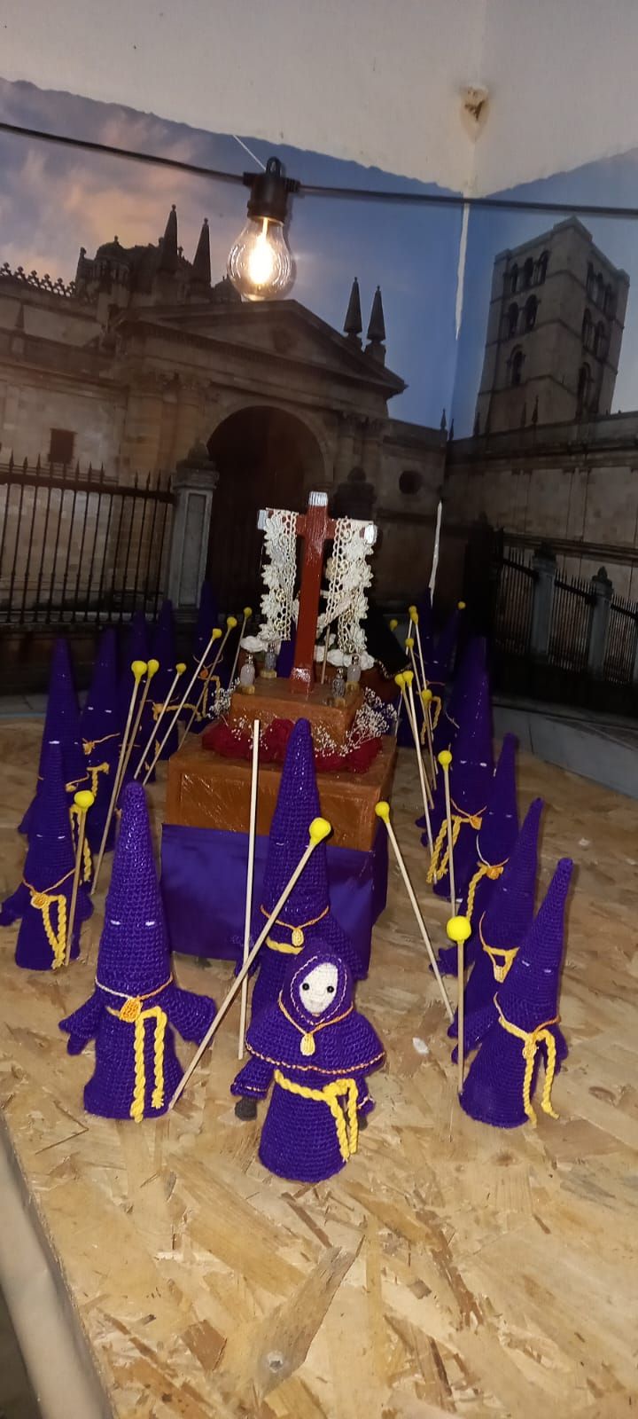 La Semana Santa se teje en San Marcial