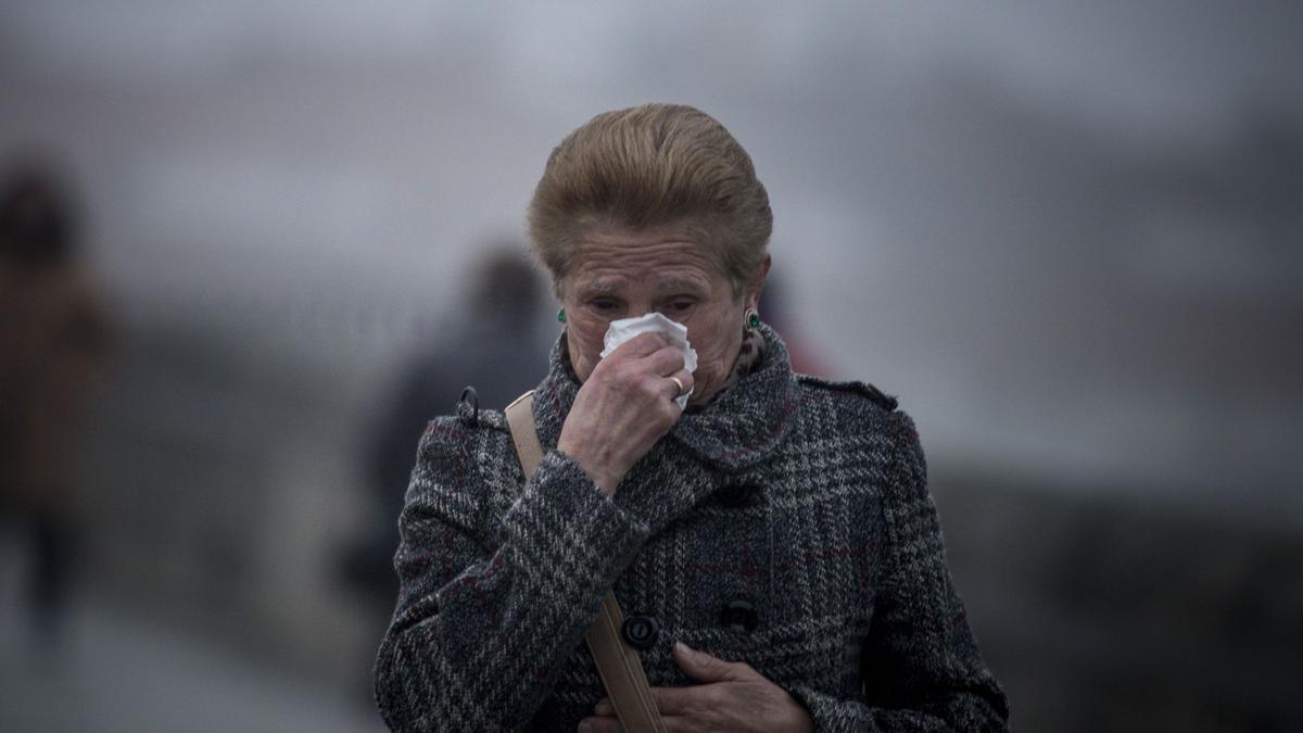 Las bajas temperaturas favorecen que haya gripe.