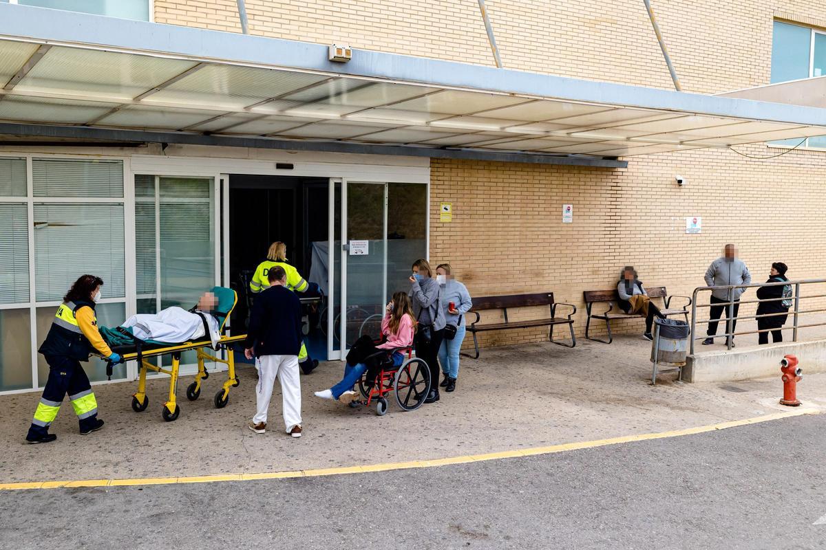 Las Urgencias del hospital de La Vila.