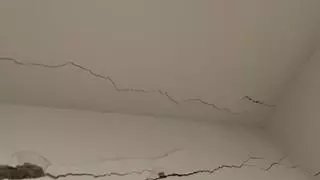 Una vivienda peligrosa en Ibiza: "Me han dicho que se puede caer el techo en uno o dos años"