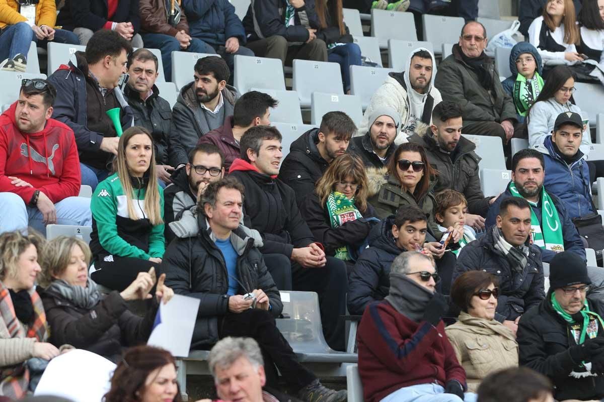 Así vivió la afición el empate del Córdoba ante el Oviedo