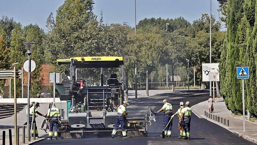 La zona de l&#039;actuació on s&#039;està actuant fins avui.