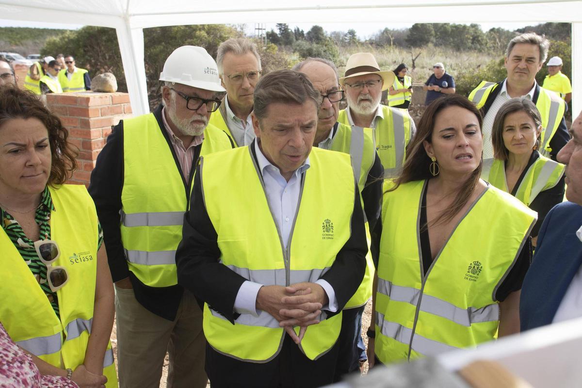 Planas, en Alzira por la dana, en una imagen de archivo