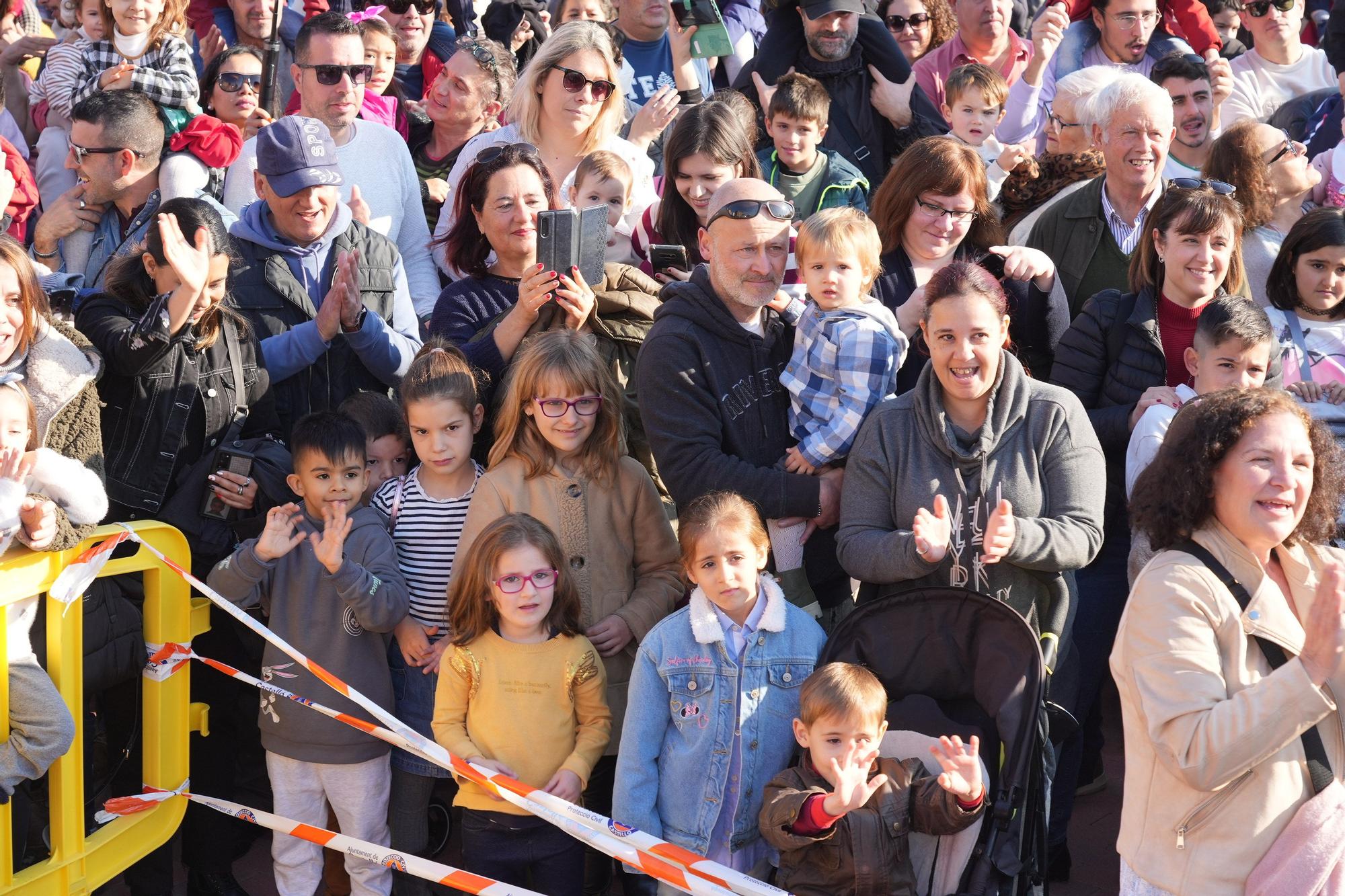 Las mejores imágenes de la llegada de los Reyes Magos a Castellón