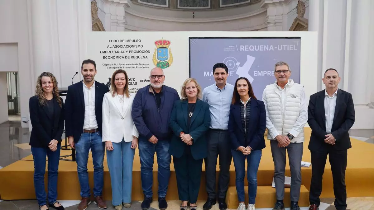«Este foro es la semilla de la futura asociación de empresarios de Requena»