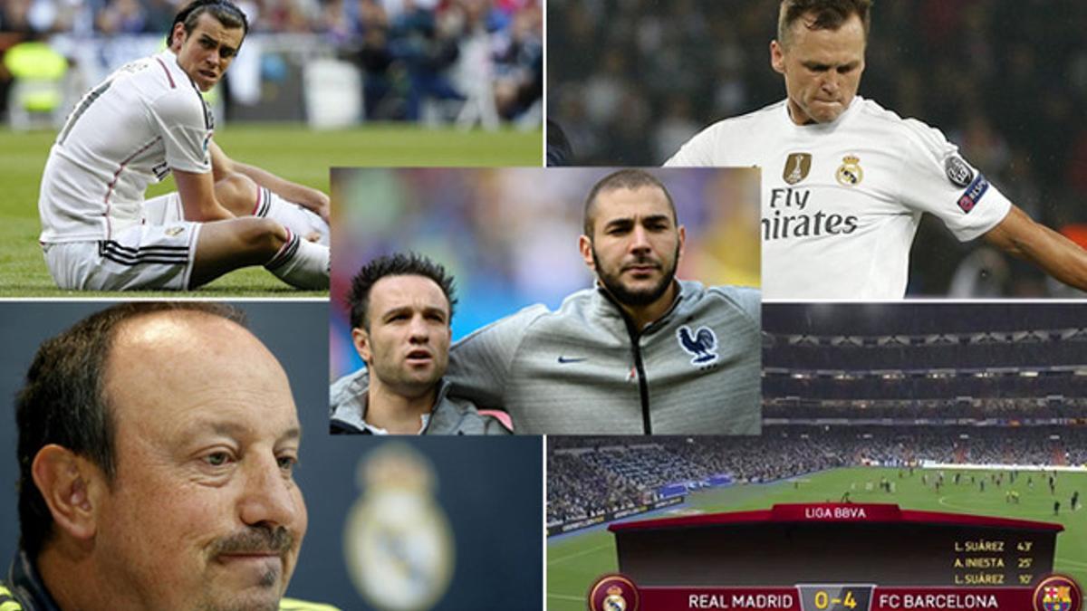 El 'caso Valbuena', la destitución de Benítez, Cheryshev... el Real Madrid no levanta cabeza este año