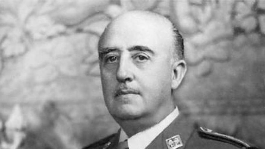 El dictador Francisco Franco