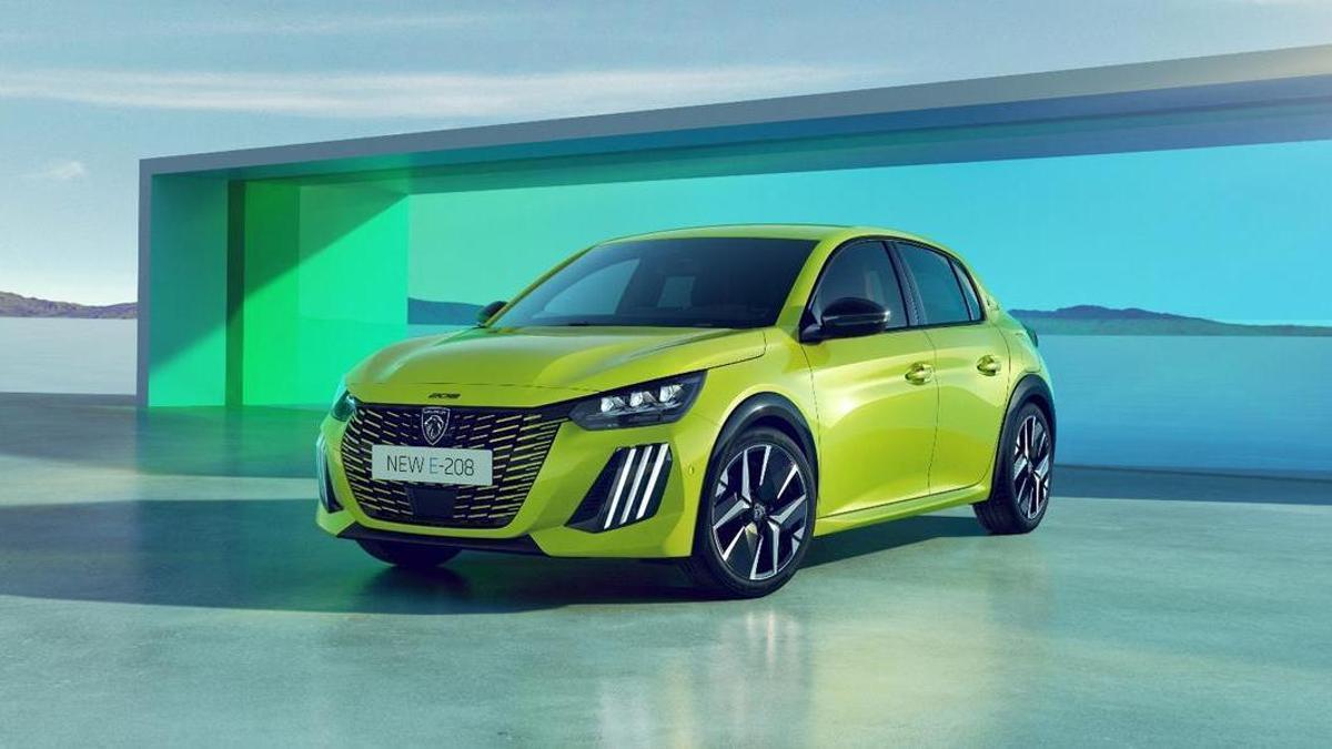 Peugeot E-208.