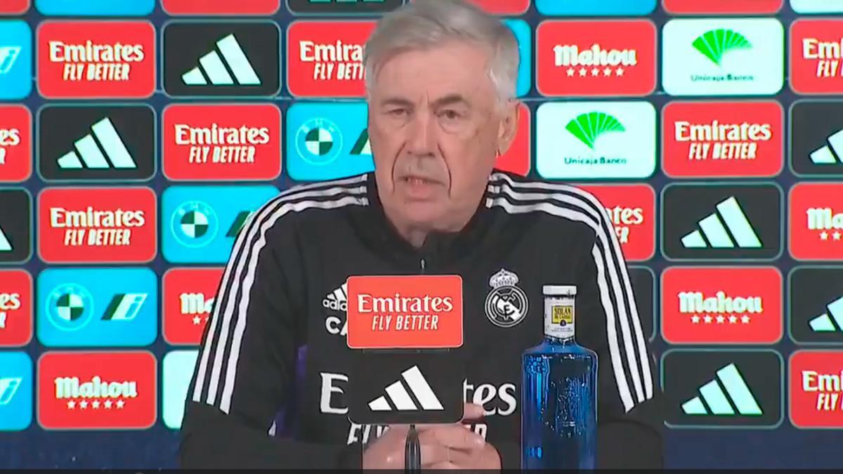 Ancelotti: : "Haremos todo lo posible para intentar ganar"