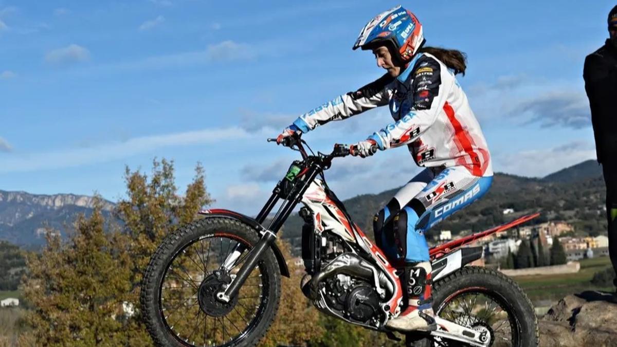 Maria López, subcampiona del Trial Open Femení