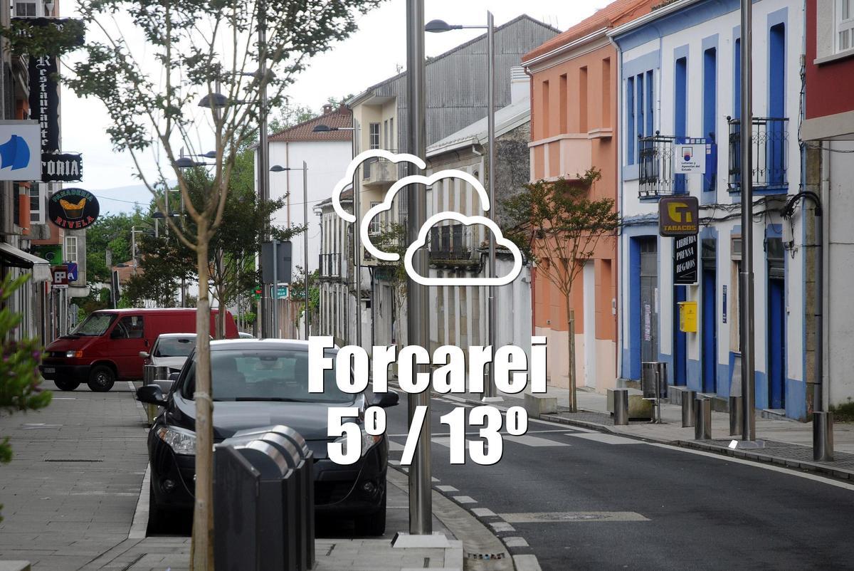 El tiempo en Forcarei: previsión meteorológica para hoy, domingo 15 de marzo