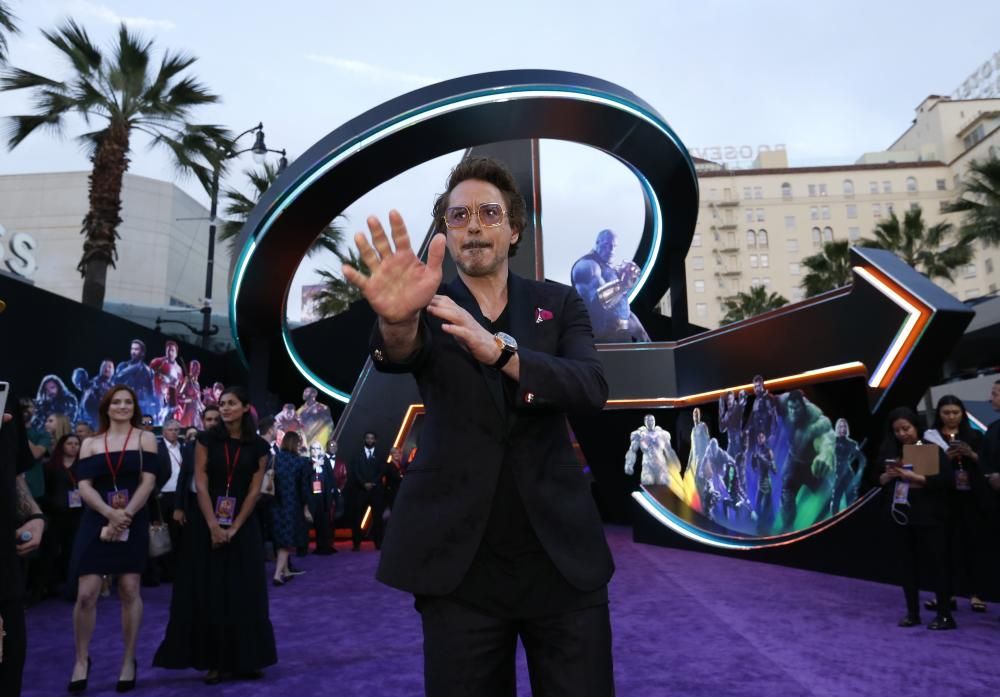 La premier d'«Avengers: Infinity War» reuneix les estrelles de Marvel