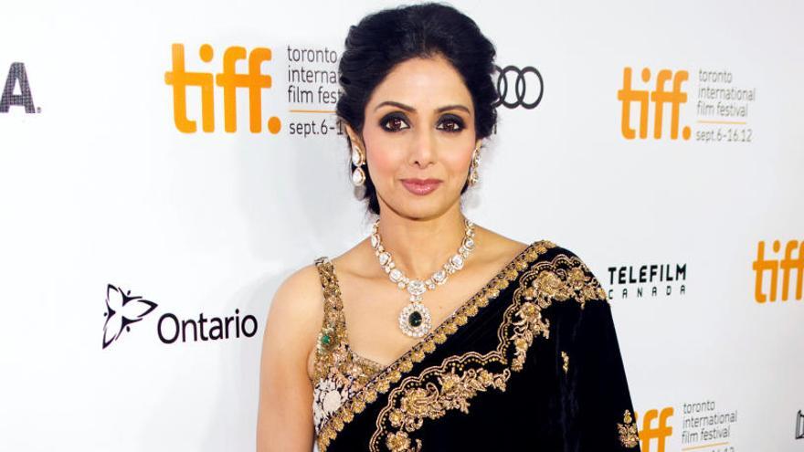 La actriz Sridevi Kapoor