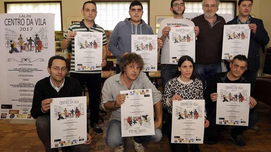 El evento lúdico del verano lalinense fue presentado ayer en el Círculo de Recreo. // Bernabé/Javier Lalín