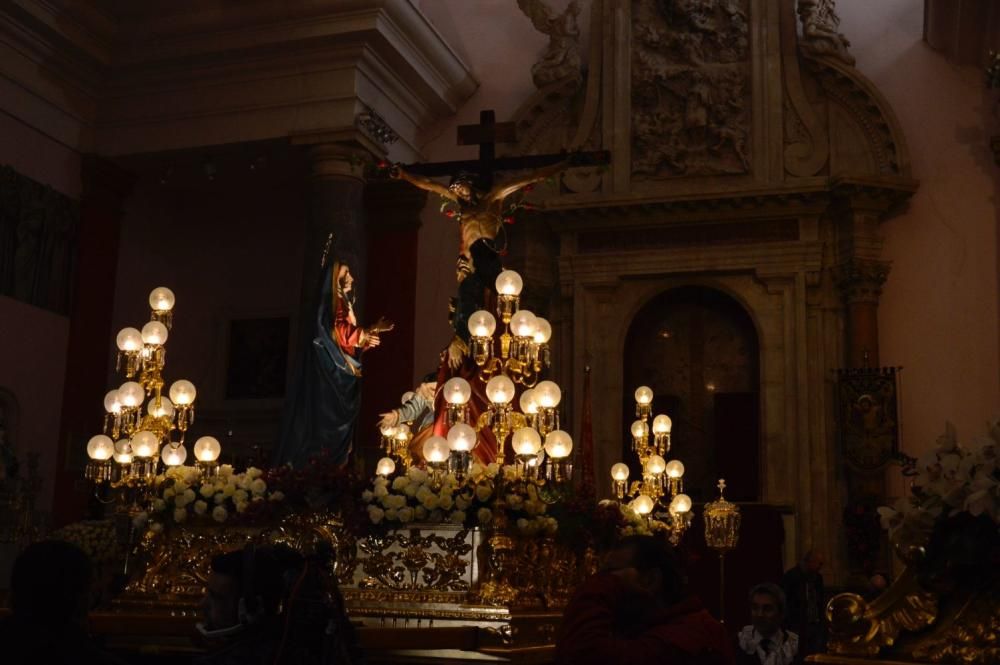 La procesión del Perdón se queda en San Antolín