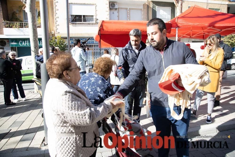 Joaquín López visita Calasparra junto al alcalde J