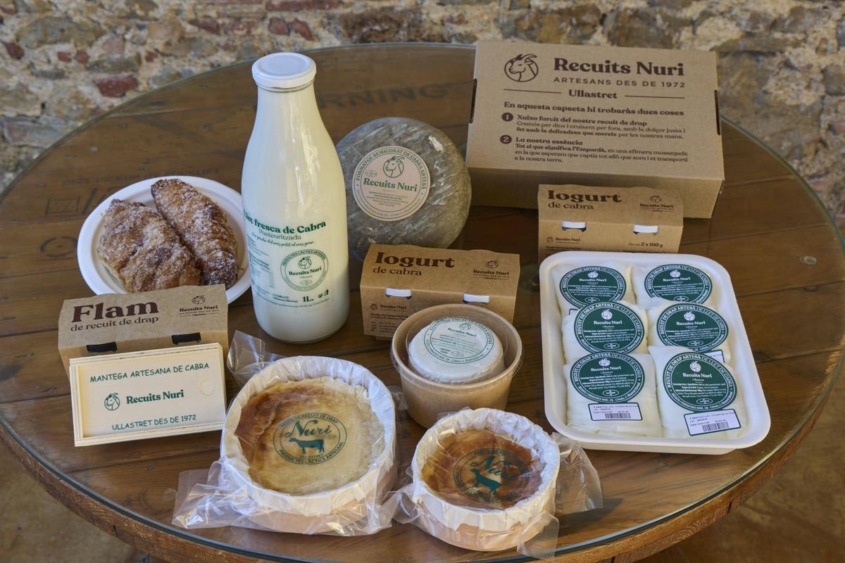 Els productes de Recuits Nuri.
