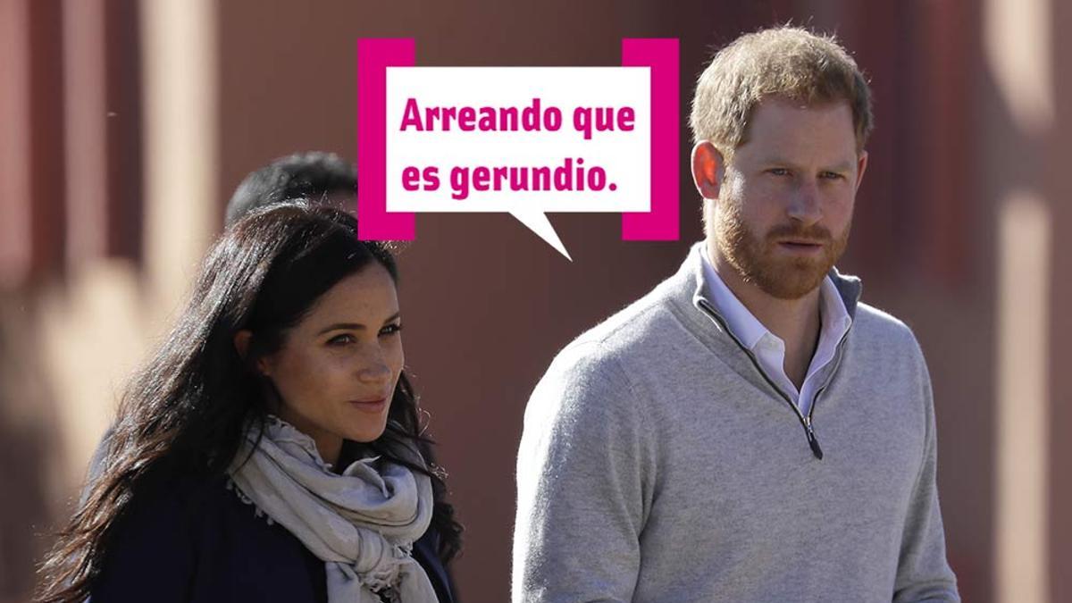 Meghan Markle y el príncipe Harry en viaje oficial a Marruecos