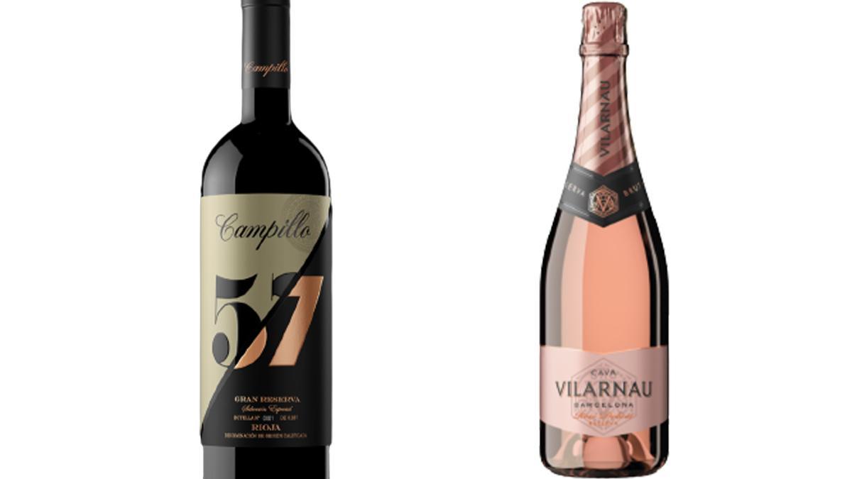 Campillo 57 Gran Reserva 2013 y Vilarnau Ecológico Brut Rosado Reserva, mejores vinos de España 2021