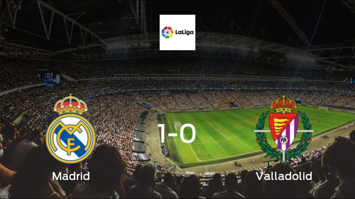 Madrid earned hard-fought win over Valladolid 1-0 at Santiago Bernabeu