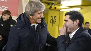Marcelino, camino de superar a Pellegrini en el Villarreal