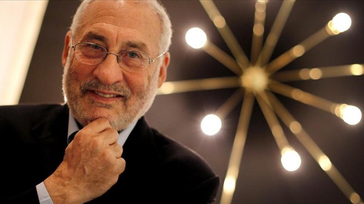 El economista Philip Stiglitz, en una visita a Madrid.