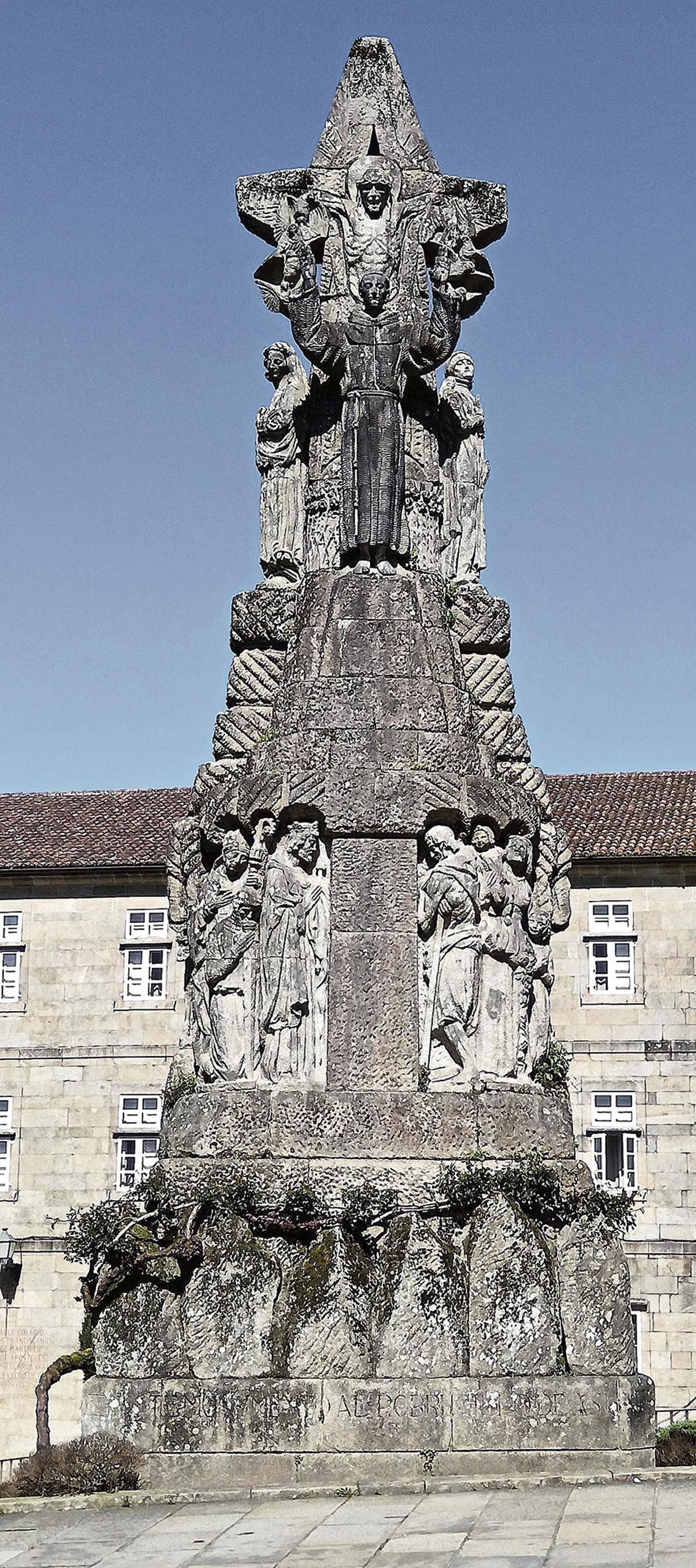 Monumento a San Francisco de Asís, 1926  1930. Granito.