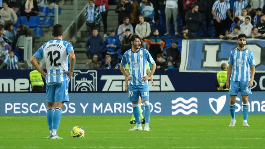 El Málaga CF da un paso atrás con respecto a la salvación