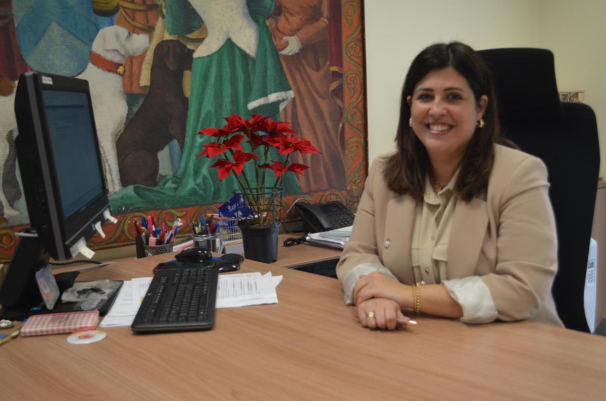 Alcaldesa de Benavente, Beatriz Asensio.