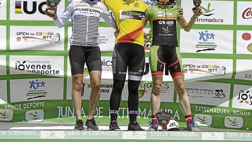 Tercera plaza para Alonso en la prueba ciclista BTT Titán Villuercas