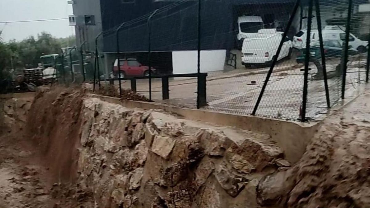 La DANA ha dejado numerosas incidencias en la pedanía de La Higuera, en la zona sur del Torcal.