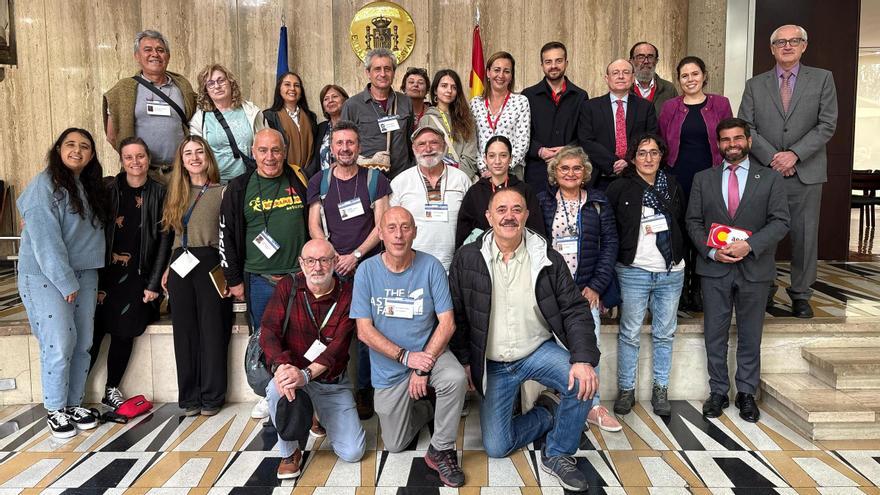 Delegación asturiana de Derechos Humanos y Paz desplazada a Colombia.