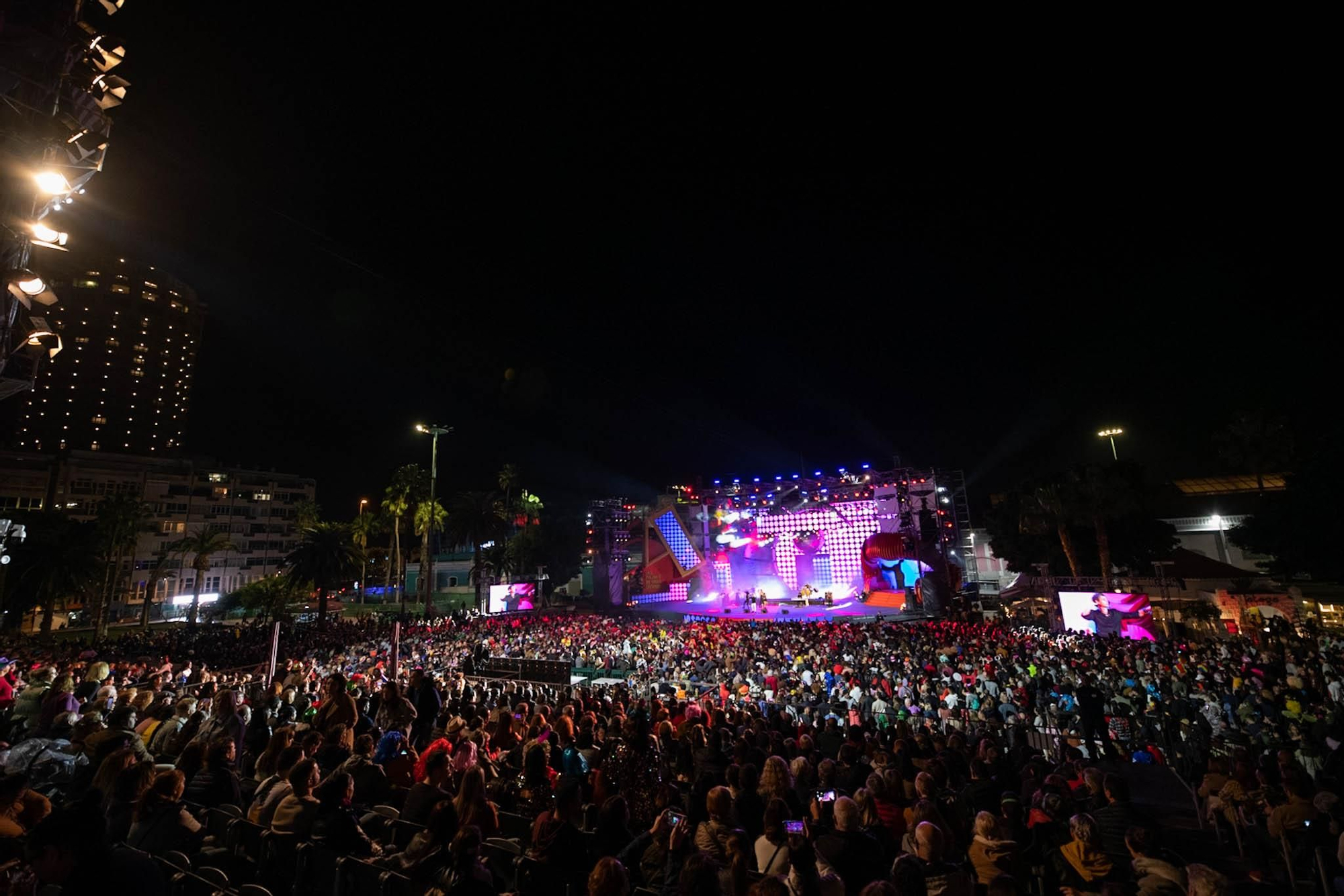 Concierto de Carlos Baute en el Carnaval de Las Palmas de GC