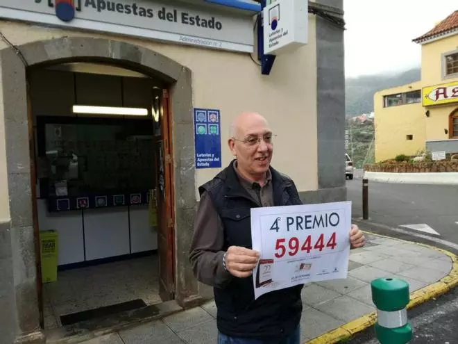 Premios de la Lotería de Navidad 2016 en Canarias